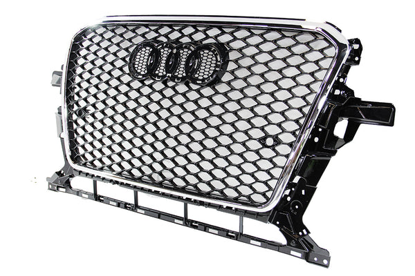 13-17 AUDI Q5/SQ5 | RSQ5 STYLE FRONT HONEYCOMB GRILL