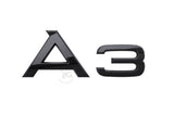 AUDI A3 TRUNK EMBLEM - BLACK