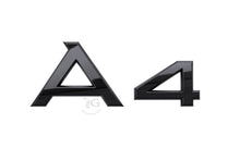 Load image into Gallery viewer, AUDI A4 TRUNK EMBLEM - BLACK