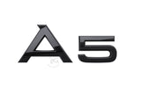 AUDI A5 TRUNK EMBLEM - BLACK