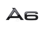 AUDI A6 TRUNK EMBLEM - BLACK