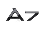 AUDI A7 TRUNK EMBLEM - BLACK