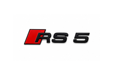 Charger l'image dans la galerie, AUDI RS5 TRUNK EMBLEM - BLACK