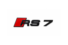 Charger l'image dans la galerie, AUDI RS7 TRUNK EMBLEM - BLACK
