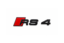 Charger l'image dans la galerie, AUDI RS4 TRUNK EMBLEM - BLACK