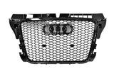 09-12 AUDI A3 8P - RS STYLE FRONT HONEYCOMB GRILL