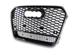 12-15 AUDI A6 S6 C7 - RS STYLE FRONT HONEYCOMB GRILLE V2