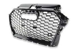 17-20 AUDI A3 S3 8V - RS STYLE FRONT HONEYCOMB GRILLE