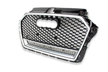 Load image into Gallery viewer, 17-20 AUDI A3 S3 8V - RS STYLE FRONT HONEYCOMB GRILLE V2