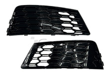 Charger l'image dans la galerie, 17-19 AUDI A4 S4 B9 - V2 RS STYLE SIDE HONEYCOMB GRILLS