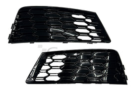 17-19 AUDI A4 S4 B9 - V2 RS STYLE SIDE HONEYCOMB GRILLS