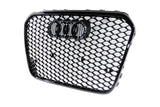 12-15 AUDI A6 S6 C7 - RS STYLE FRONT HONEYCOMB GRILLE