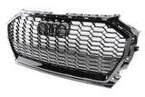 21-23 AUDI Q5/SQ5 - RS STYLE FRONT HONEYCOMB GRILLE