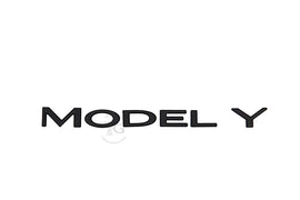 20-24 TESLA MODEL Y - TRUNK EMBLEM (BLACK)
