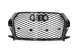 16-18 AUDI Q3 SQ3 - RS STYLE FRONT HONEYCOMB GRILL
