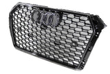 17-19 AUDI A4 non-S-Line B9 - RS STYLE FRONT HONEYCOMB GRILL