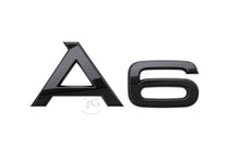 Load image into Gallery viewer, AUDI A6 TRUNK EMBLEM - BLACK