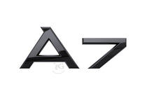 Load image into Gallery viewer, AUDI A7 TRUNK EMBLEM - BLACK